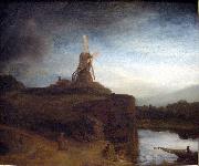 REMBRANDT Harmenszoon van Rijn The Mill oil painting on canvas